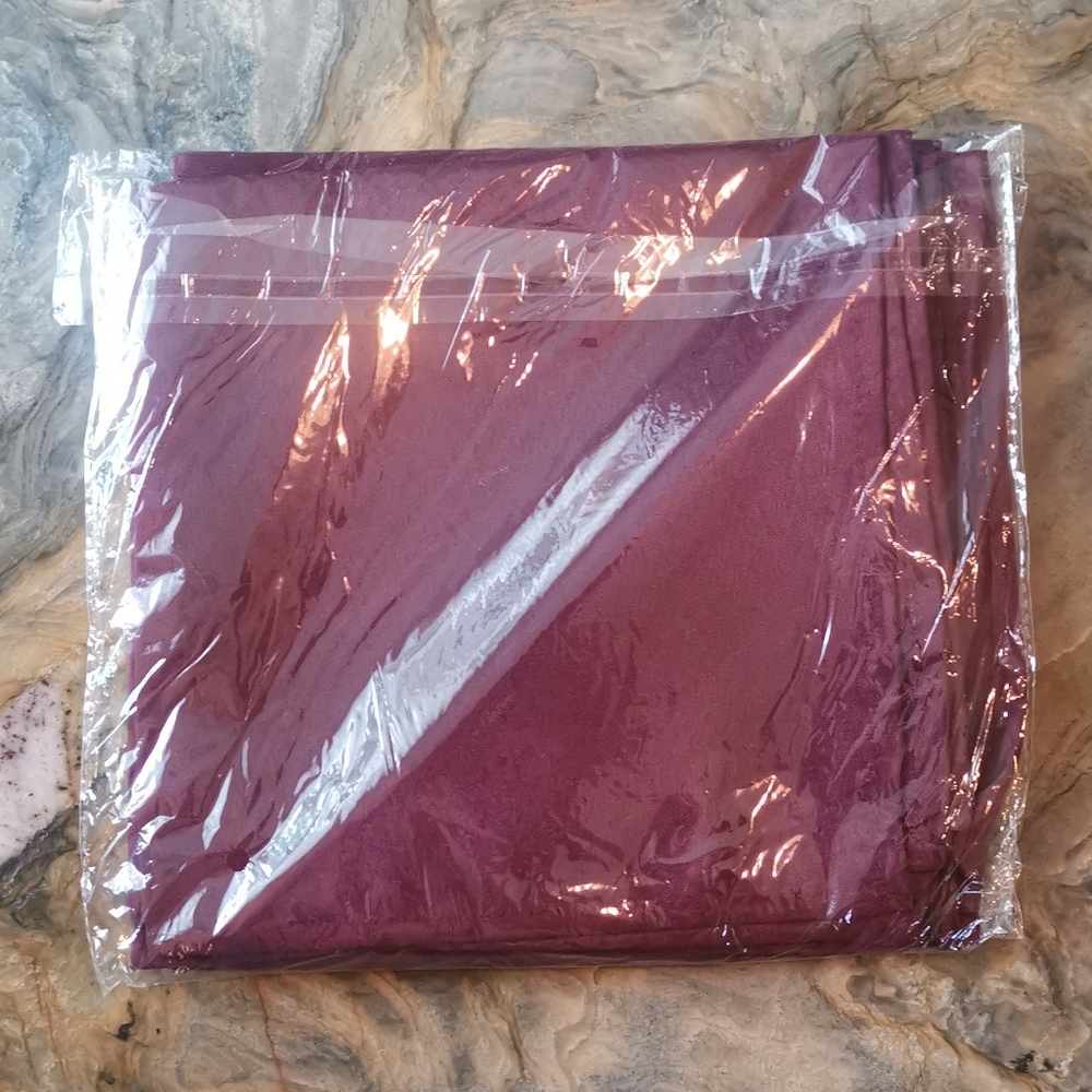 Burgundy Cloth Napkins